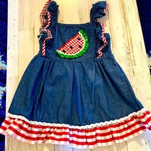 Watermelon Toddler Dress